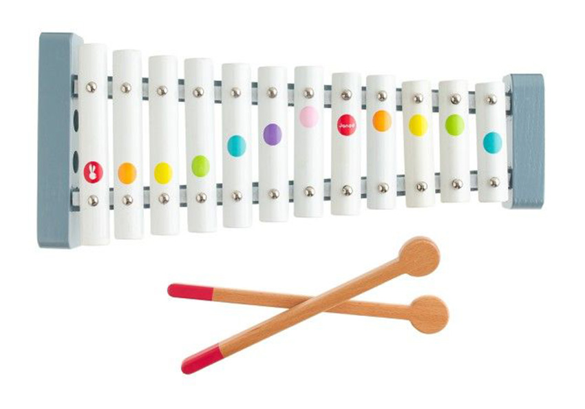 法國Janod創意兒童智玩-音樂好好玩-鐵琴