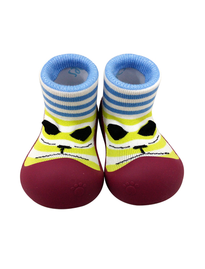韓國BigToes幼兒襪型學步鞋-慵懶藍貓(最後數量)