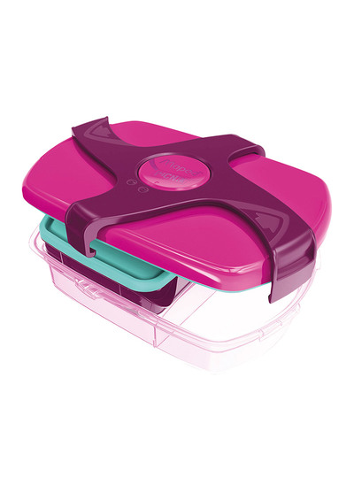 *法國Maped輕鬆開兒童子母餐盒1.78L-熱情紫