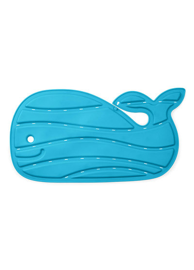 美國Skip Hop小藍鯨浴室防滑墊-藍色