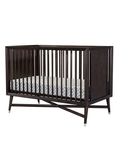 Levana美式嬰兒床-五合一成長床-紐約系列-時尚黑【單床價】