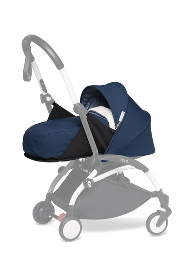 挪威Stokke Babyzen YOYO嬰兒手推車配件-0m+新生兒套件-法航藍