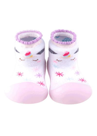 韓國BigToes幼兒襪型學步鞋-變色龍系列-星星獨角獸