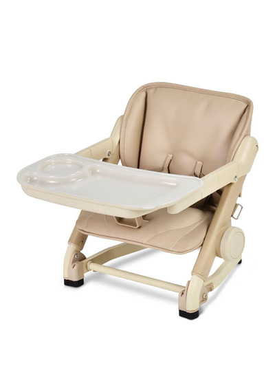 英國Unilove FeedMe攜帶式寶寶餐椅+皮質椅墊套組