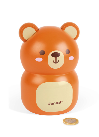 *法國Janod童趣生活-小熊存錢筒