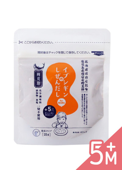日本ORIDGE-無食鹽昆布柴魚粉(25g/包)