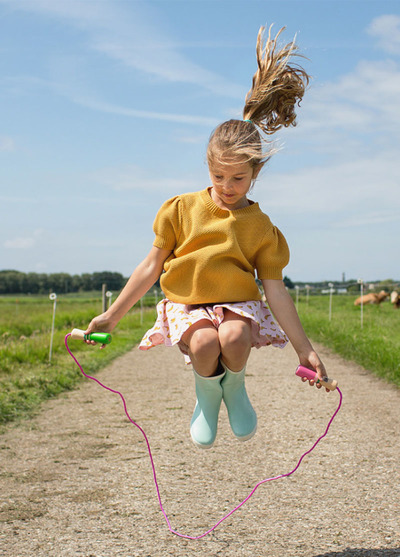 *荷蘭BS兒童休閒遊戲-長高高跳繩[多色可選]