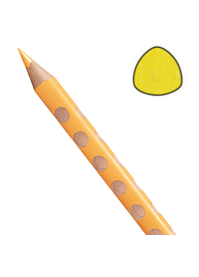 *【德國LYRA】Groove三角洞洞色鉛筆(單支)-檸檬黃