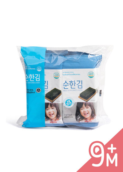 韓國bebefood寶寶福德-低鈉海苔(10包/組)