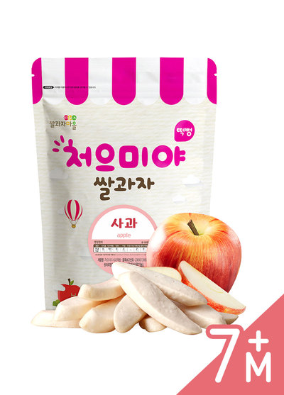 韓國SSALGWAJA 米餅村–寶寶米餅-7M+(40g/包)