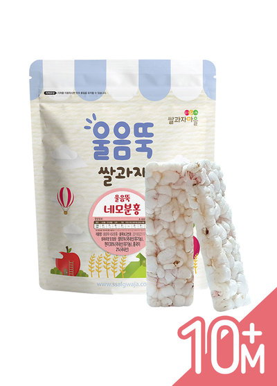 韓國SSALGWAJA 米餅村–磨牙米餅–方塊(30g/包)