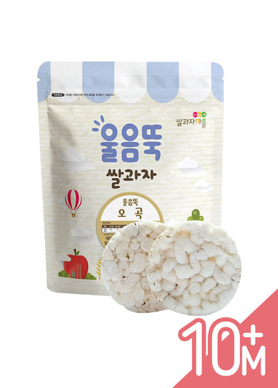 韓國SSALGWAJA 米餅村–磨牙米餅–圓塊(30g/包)