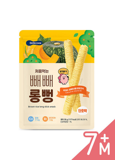 韓國Bebecook寶膳-綿綿貝貝棒-南瓜(30g/包)