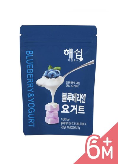 韓國韓爸田園日記-優格寶寶餅乾-藍莓(16g/包)