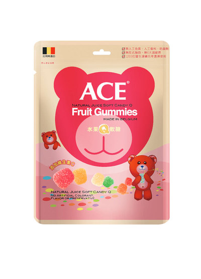 比利時ACE-水果Q軟糖(240g/包)