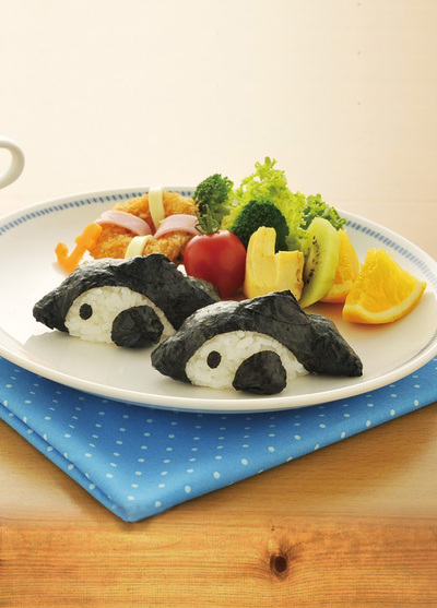 出清兩件8折↘日本Arnest創意料理小物-海豚飯糰模型