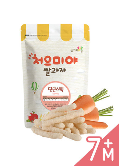 韓國SSALGWAJA 米餅村–寶寶糙米棒(40g/包)