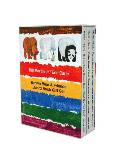 出清特價↘Brown Bear and Friends棕熊和他的好友-有聲繪本(4書+1CD)★原價1400