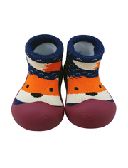 韓國BigToes幼兒襪型學步鞋-橘色狐狸